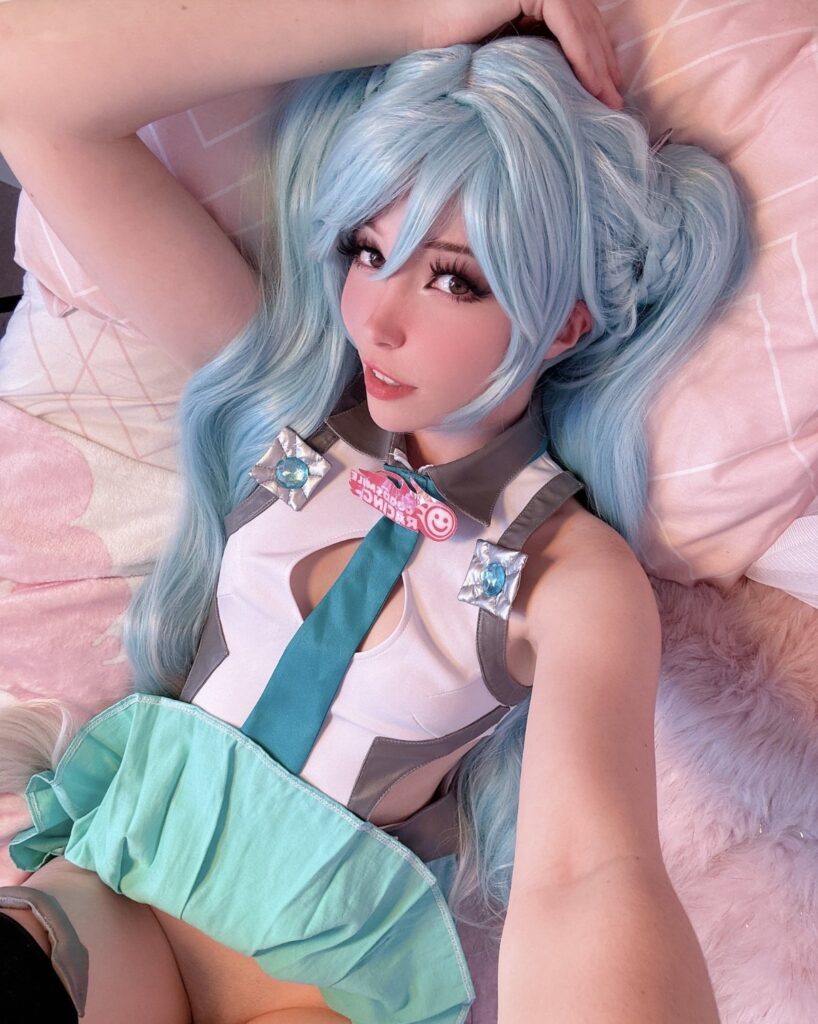 anime cosplay model kawaii photo shoot